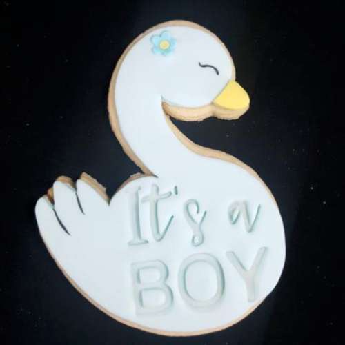 Cookie Embosser - It's A Boy - Click Image to Close